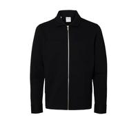 SELECTED HOMME Slhjackie Sweat Zip Jacket Noos Felpa, Nero, XL Uomo