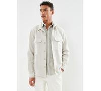 Selected Homme - Slhmads-Linen Overshirt Ls Noos Beige - Abbigliamento M Beige
