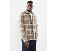Selected Homme - SLHMASON-PABLO CHECK OVERSHIRT Beige - Abbigliamento S Beige