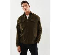 Selected Homme - Slhmason-Twill Overshiry Ls Noos Verde - Abbigliamento XXL Verde