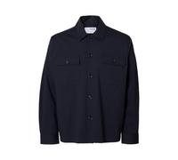 SELECTED HOMME Slhreg Lorent Bi-Stretch - Maglietta Oversize Noos, Zaffiro Scuro., L