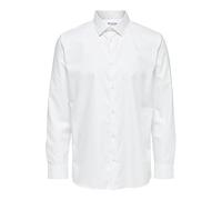 SELECTED HOMME Slhregethan-Maglietta LS Classic B Noos Camicia, Bianco, XXL Uomo