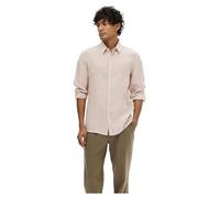 Selected Homme Slhregkylian Linen, Maglietta Classica Noos, a Maniche Lunghe, in Cashmere, Taglia L EU, Pure Cashmere., L