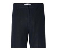 SELECTED HOMME Slhregular-mads Linen Shorts Noos Pantaloncini, Blu, Small Uomo