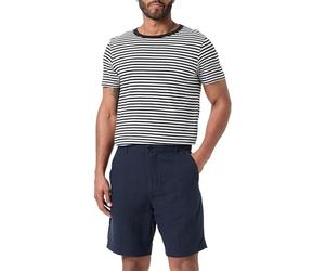 SELECTED HOMME Slhregular-mads Linen Shorts Noos Pantaloncini, Blu, Small Uomo
