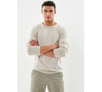 Selected Homme - Slhrome Ls Knit Crew neck Noos Beige - Abbigliamento XXL Beige