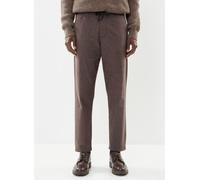 Selected Homme - SLHSLIM-TAPE FRED 172 DRAWSTRING PANTS W Marrone - Abbigliamento M Marrone