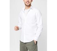 Selected Homme - Slhslimnew-Linen Shirt Ls W Noos Bianco - Abbigliamento XL Bianco