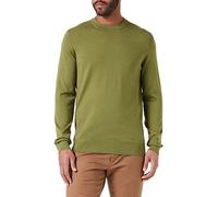 SELECTED HOMME SLHTOWN Merino Coolmax Knit Crew B Noos, Olive Branch, XXL Uomo