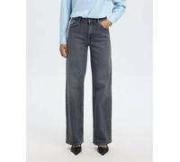 Selected - Jeans a fondo ampio in denim grigio medio W29 L34