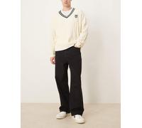 Selected - Jeans ampi neri-Nero W33 L34