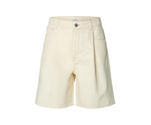 SELECTED Jeans con pieghe 'SLFTENNA' écru Donna - Abbigliamento - Taglie comode - Pantaloni - Shorts SELECTED 25-26