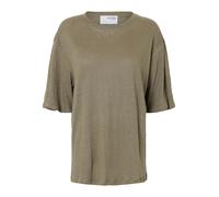 SELECTED Maglia extra large 'SLFVILJA' color fango Donna SELECTED L