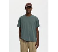 SELECTED Maglietta 'Aspen' giada Uomo SELECTED L