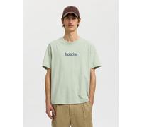 SELECTED Maglietta blu scuro / menta Uomo SELECTED XXL