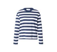 SELECTED FEMME Maglietta 'ESSENTIAL' blu scuro / bianco, Taglia XL
