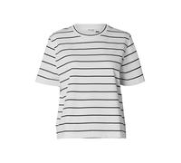 SELECTED Maglietta 'ESSENTIAL' nero / bianco Donna SELECTED XL nero / bianco