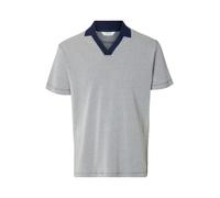 SELECTED Maglietta navy / offwhite Uomo SELECTED S
