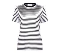 SELECTED FEMME Maglietta nero / bianco, Taglia XXL