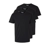 SELECTED Maglietta 'Roland' nero Uomo SELECTED S
