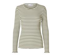 SELECTED FEMME Maglietta 'SLFAnna' talpa / grigio scuro, Taglia XL