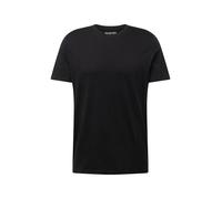 SELETED HOMME Slhaspen Slub SS O-Neck Tee Noos T-Shirt, Nero, XXL Uomo