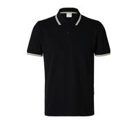 SELECTED HOMME Maglietta 'SLHAtlas' grigio / nero, Taglia XXL