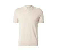 SELECTED HOMME Maglietta 'SLHBerg' beige chiaro, Taglia L