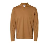SELECTED Maglietta 'SLHFAVE' cognac Uomo SELECTED M cognac