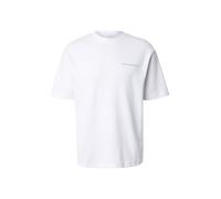 SELECTED Maglietta 'SLHLOOSEOSCAR' blu scuro / bianco Uomo SELECTED XL blu scuro / bianco