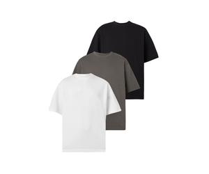 SELECTED Maglietta 'SLHLOSCAR' grigio / nero / bianco Uomo SELECTED XS