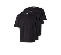 Selected Oscar Loose Fit Short Sleeve T-shirt 3 Units Nero M Uomo