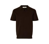 SELECTED Maglietta 'SLHTeller' marrone scuro Uomo SELECTED XXL