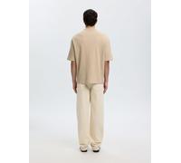 Selected - T-shirt beige-Grigio M