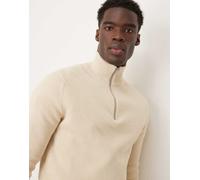 SELECTED Pullover Troyer SLHDANE beige | XL