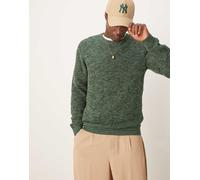 Selected - Maglione testurizzato verde misto S