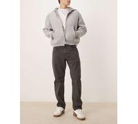 Selected - Marlon - Jeans dritti grigi-Grigio W30 L32