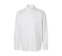 Selected Reg-performance Long Sleeve Shirt Bianco S Uomo