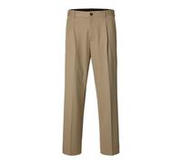 SELECTED MEN Slh220-Loose Finn Flex Pants Noos, Greige, M Uomo