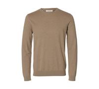 SELECTED MEN Slhberg Crew Neck Noos, Savannah Tan, XL