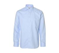 SELECTED MEN Slhslim-Ethan - Maglietta LS Spread Noos, Azzurro, M