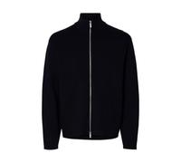 SELECTED MEN Slhteller Fn Relaxed Zip Cardigan Noos, Sky Captain, M