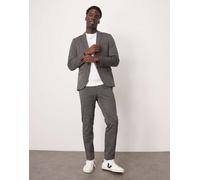 Selected - Noah - Pantaloni slim in jersey grigio scuro 52
