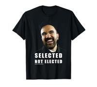 Selected Not Elected - Zohran Mamdani Funny Graphic Maglietta