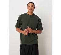 Selected - Oscar - T-shirt oversize verde S