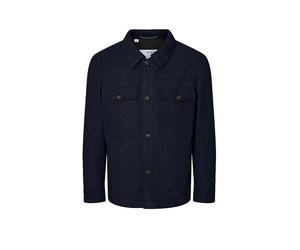 SELECTED Overshirt SLHMITCH LANO blu | L
