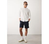 Selected - Pantaloncini blu navy con vita elasticizzata XXL