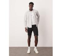 Selected - Pantaloncini chino slim neri-Nero L