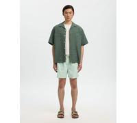 Selected - Pantaloncini da bagno grigio acqua-Verde M