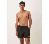Selected - Pantaloncini da bagno neri-Nero XXL